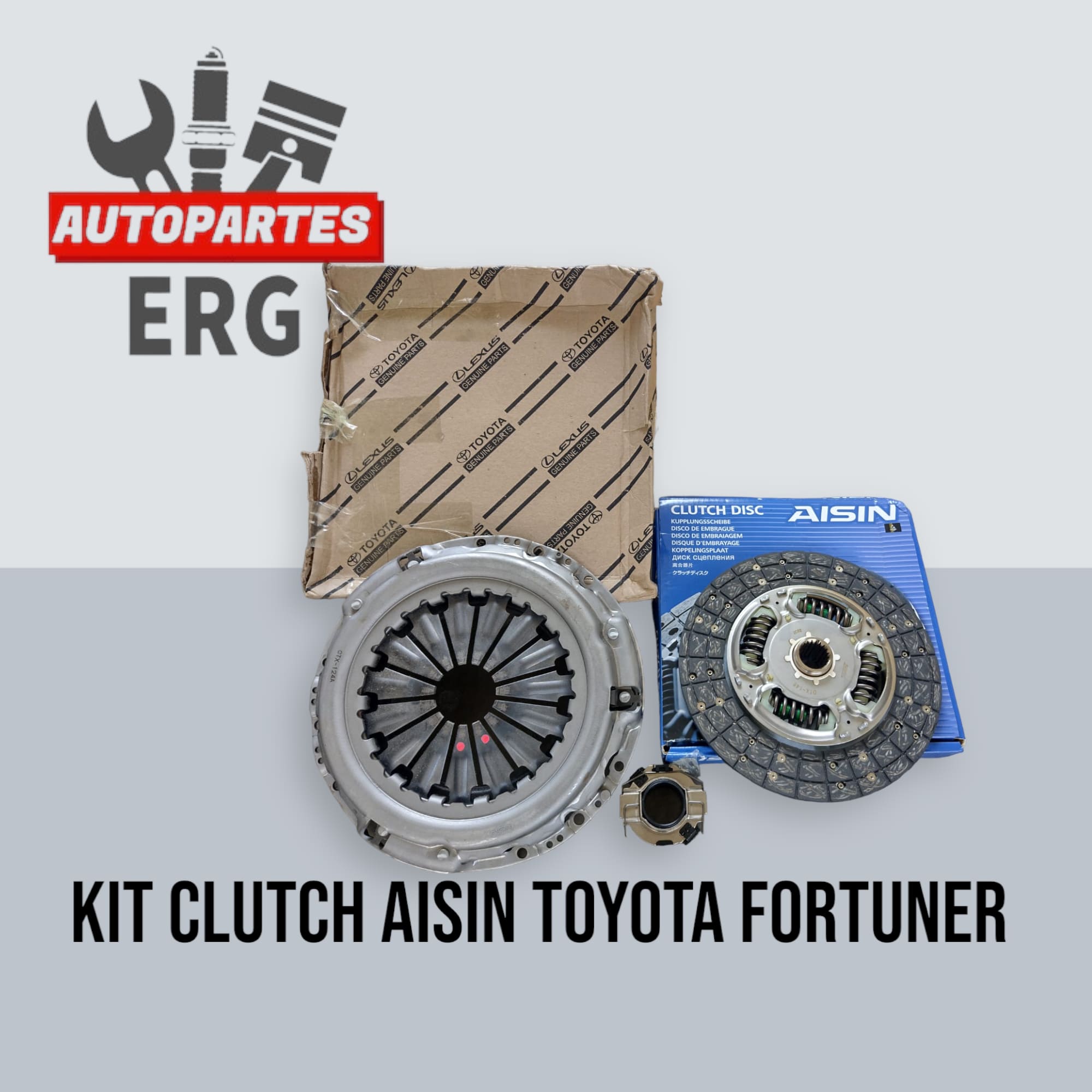 Kit Clutch Completo Aisin Toyota Fortuner