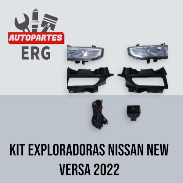 Kit exploradoras Nissan New versa 2022