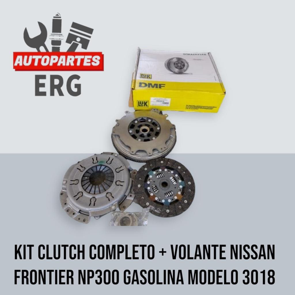 Kit clutch completo más volante Nissan Frontier NP300  gasolina modelo 2018