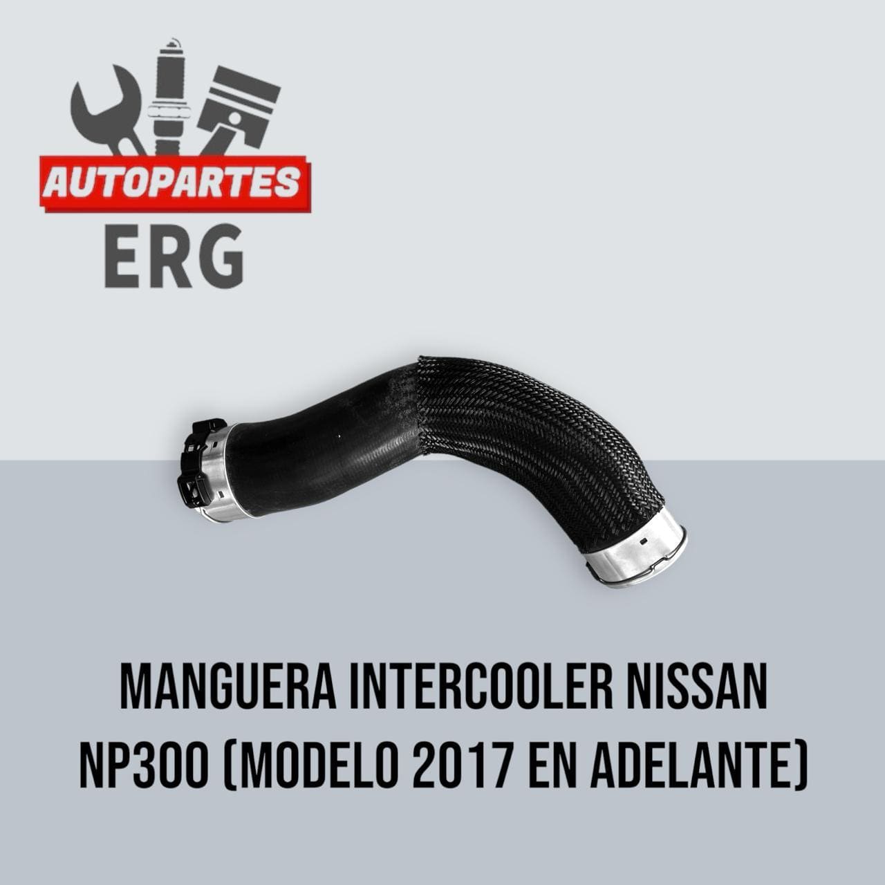 Manguera Intercooler Nissan P300 (Modelo 2017 en Adelante)