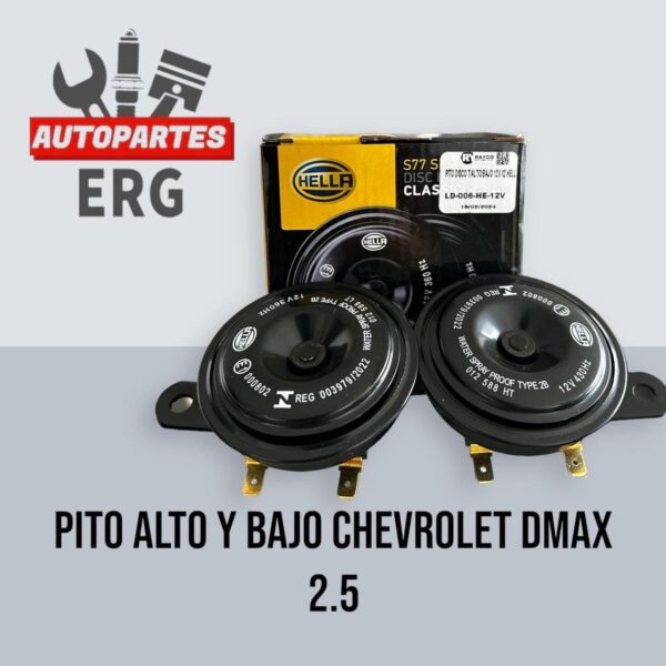 Pito Alto y Bajo Chevrolet Dmax 2.5